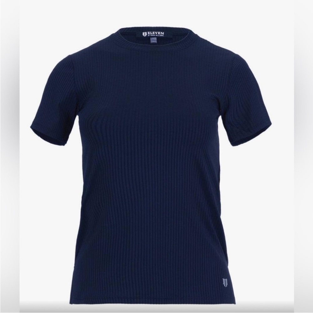 EleVen By Venus Williams Love to Love Fitting Ribbed Tee